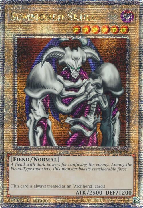 Image for Summoned Skull (Quarter Century Secret Rare) (Quarter Century Bonanza) (RA03-EN086) - YuGiOh