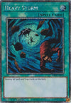 Image for Heavy Storm (Platinum Secret Rare) (Quarter Century Bonanza) (RA03-EN092) - YuGiOh