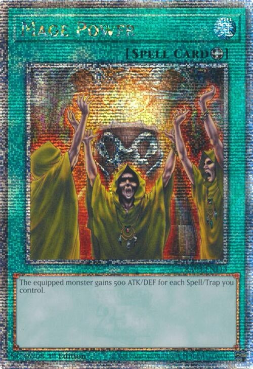 Image for Mage Power (Quarter Century Secret Rare) (Quarter Century Bonanza) (RA03-EN113) - YuGiOh