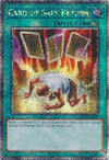 Image for Card of Safe Return (Quarter Century Secret Rare) (Quarter Century Bonanza) (RA03-EN114) - YuGiOh