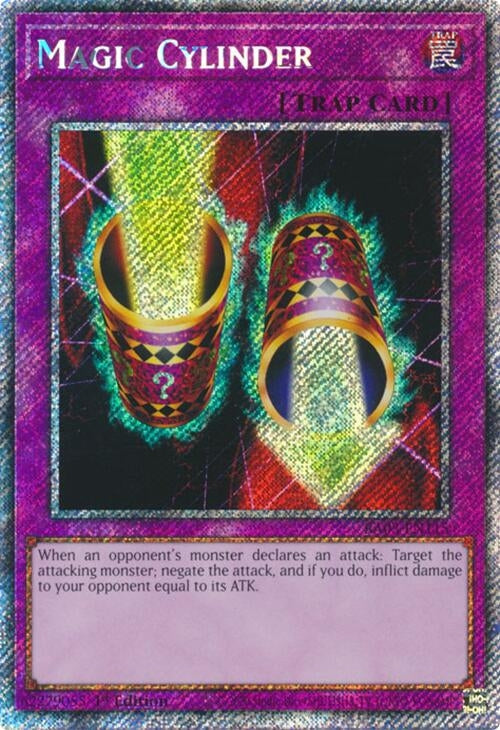 Image for Magic Cylinder (Platinum Secret Rare) (Quarter Century Bonanza) (RA03-EN115) - YuGiOh