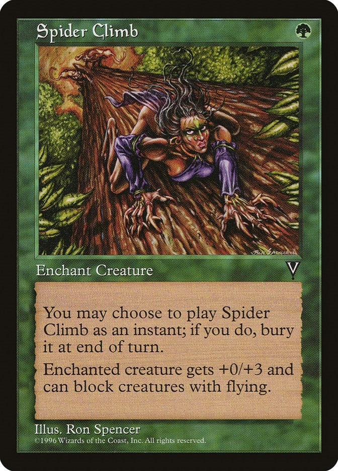 Image for Spider Climb (Visions) - Magic: The Gathering