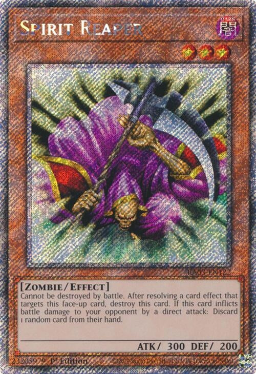 Image for Spirit Reaper (Platinum Secret Rare) (Quarter Century Bonanza) (RA03-EN122) - YuGiOh