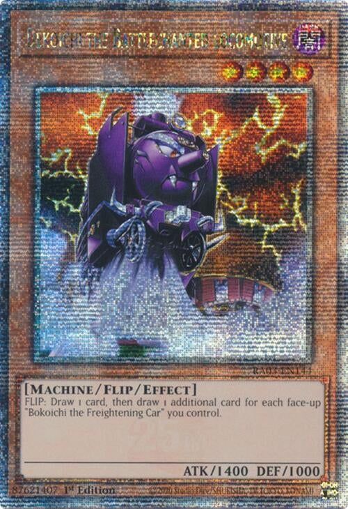 Image for Dekoichi the Battlechanted Locomotive (Quarter Century Secret Rare) (Quarter Century Bonanza) (RA03-EN144) - YuGiOh