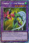 Image for Elemental HERO Flame Wingman (Platinum Secret Rare) (Quarter Century Bonanza) (RA03-EN152) - YuGiOh
