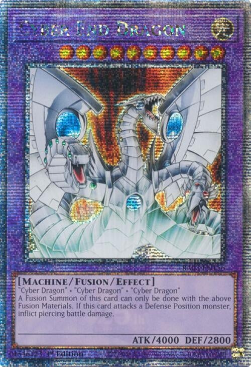 Image for Cyber End Dragon (Quarter Century Secret Rare) (Quarter Century Bonanza) (RA03-EN156) - YuGiOh