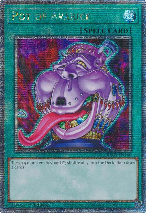 Image for Pot of Avarice (Quarter Century Secret Rare) (Quarter Century Bonanza) (RA03-EN160) - YuGiOh