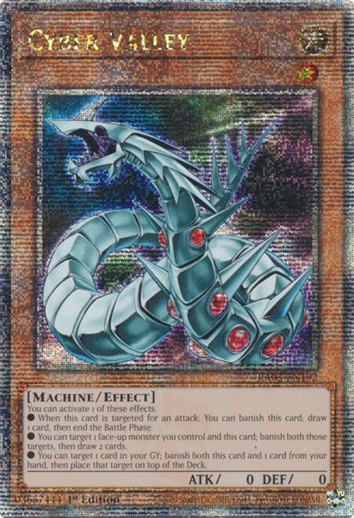 Image for Cyber Valley (Quarter Century Secret Rare) (Quarter Century Bonanza) (RA03-EN192) - YuGiOh