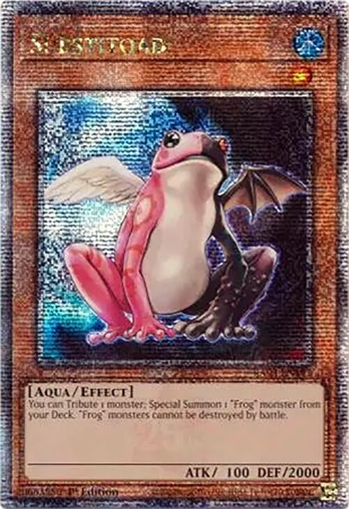 Image for Substitoad (Quarter Century Secret Rare) (Quarter Century Bonanza) (RA03-EN197) - YuGiOh