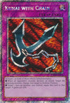 Image for Kunai with Chain (Platinum Secret Rare) (Quarter Century Bonanza) (RA03-EN204) - YuGiOh