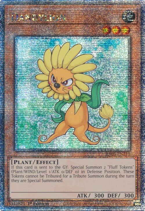 Image for Dandylion (Quarter Century Secret Rare) (Quarter Century Bonanza) (RA03-EN211) - YuGiOh