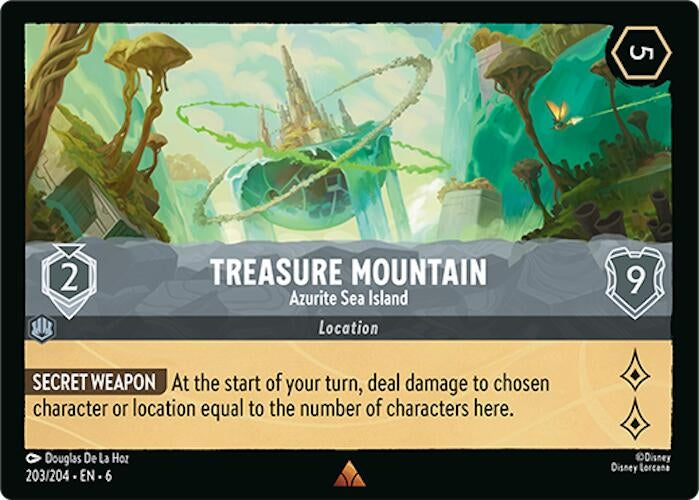 Image for Treasure Mountain - Azurite Sea Island (6) (203)