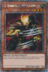 Image for X-Saber Airbellum (Platinum Secret Rare) (Quarter Century Bonanza) (RA03-EN221) - YuGiOh