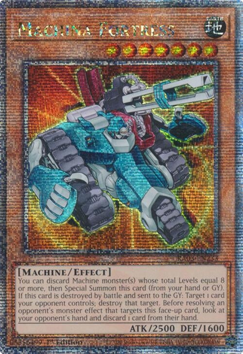 Image for Machina Fortress (Quarter Century Secret Rare) (Quarter Century Bonanza) (RA03-EN233) - YuGiOh