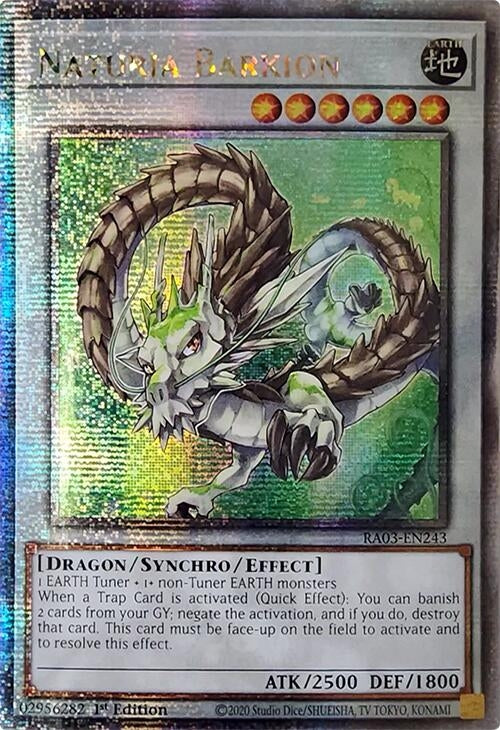 Image for Naturia Barkion (Quarter Century Secret Rare) (Quarter Century Bonanza) (RA03-EN243) - YuGiOh
