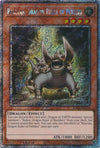 Image for Reactan, Dragon Ruler of Pebbles (Platinum Secret Rare) (Quarter Century Bonanza) (RA03-EN254) - YuGiOh