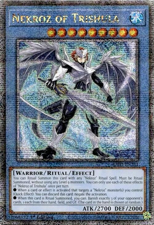 Image for Nekroz of Trishula (Quarter Century Secret Rare) (Quarter Century Bonanza) (RA03-EN261) - YuGiOh
