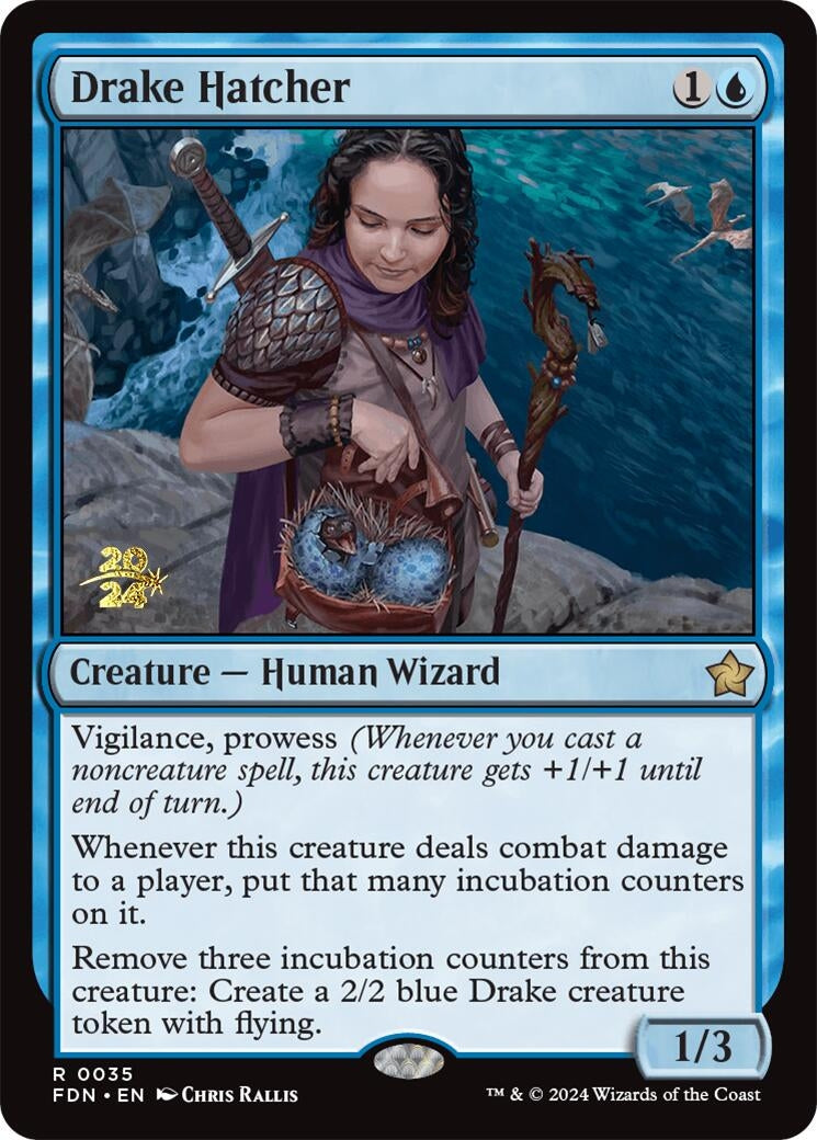 Image for Drake Hatcher (Prerelease Cards) (35) - Magic: The Gathering