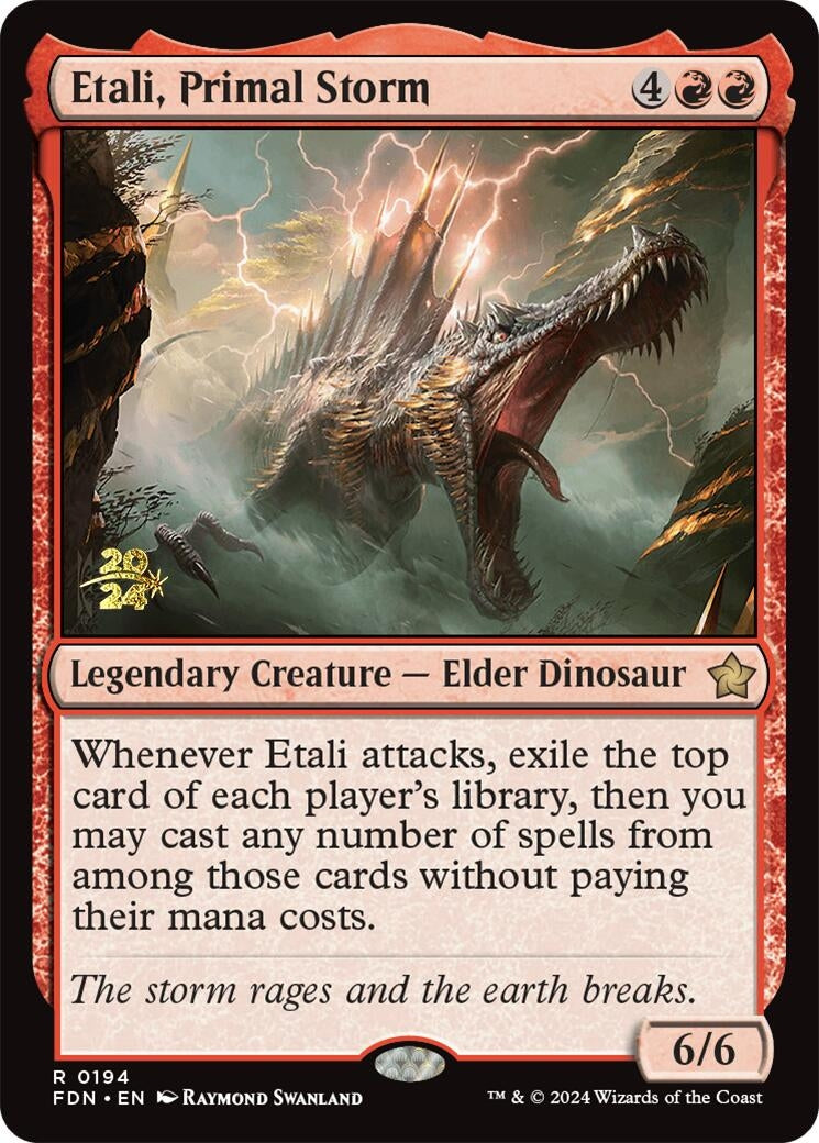 Image for Etali, Primal Storm (FDN) (Prerelease Cards) (194) - Magic: The Gathering