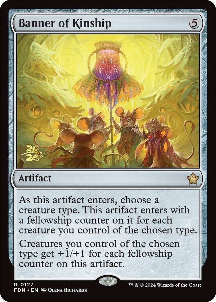 Image for Banner of Kinship (Prerelease Cards) (127) - Magic: The Gathering