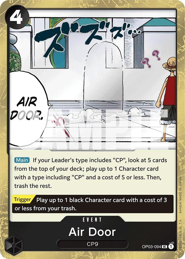 Image for Air Door (Jolly Roger Foil) (Premium Booster -The Best-) (OP03-094) - One Piece Card Game