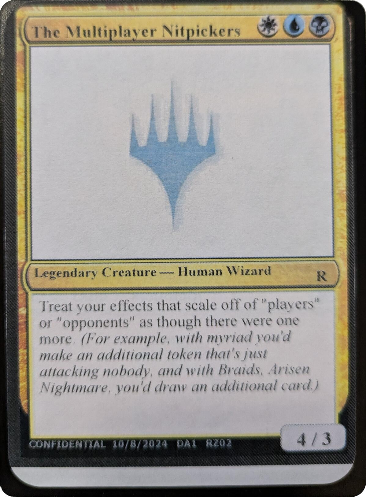 Image for The Multiplayer Nitpickers (Un-Known Event Playtest Cards) - Magic: The Gathering