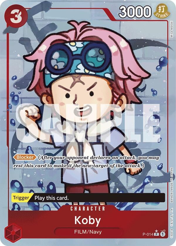 Image for Koby (Full Art) (Premium Booster -The Best-) (P-014) - One Piece Card Game