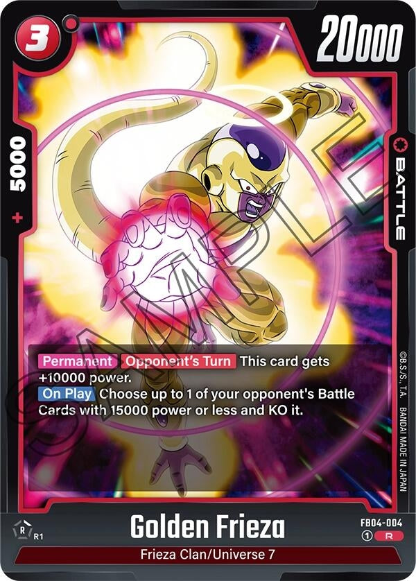 Image for Golden Frieza (Ultra Limit) (FB04-004) - Dragon Ball Super: Fusion World