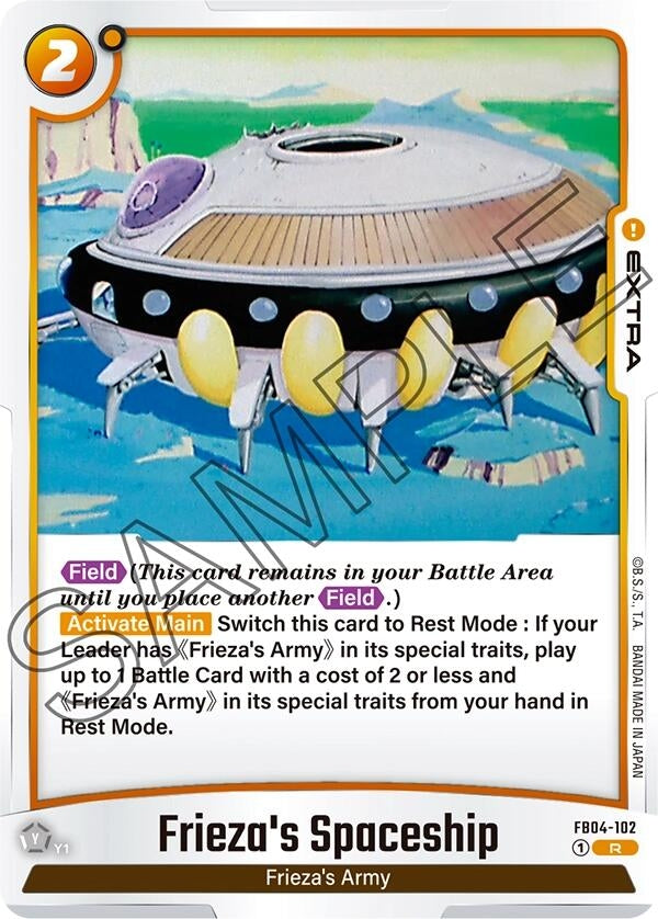 Image for Frieza's Spaceship (Ultra Limit) (FB04-102) - Dragon Ball Super: Fusion World