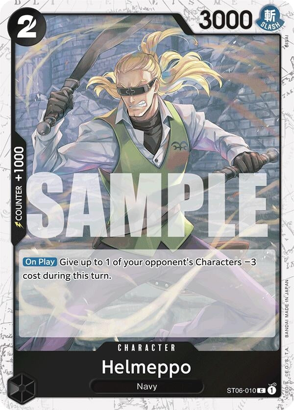 Image for Helmeppo (Jolly Roger Foil) (Premium Booster -The Best-) (ST06-010) - One Piece Card Game