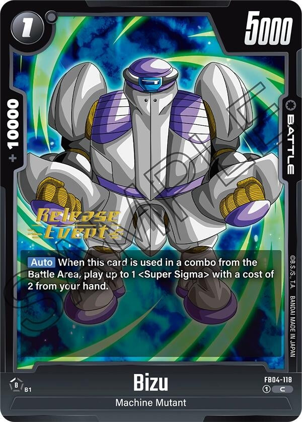 Image for Bizu (Ultra Limit Release Event Cards) (FB04-118) - Dragon Ball Super: Fusion World