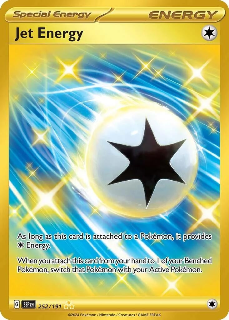Image for Jet Energy (SV08: Surging Sparks) (252/191) - Pokemon