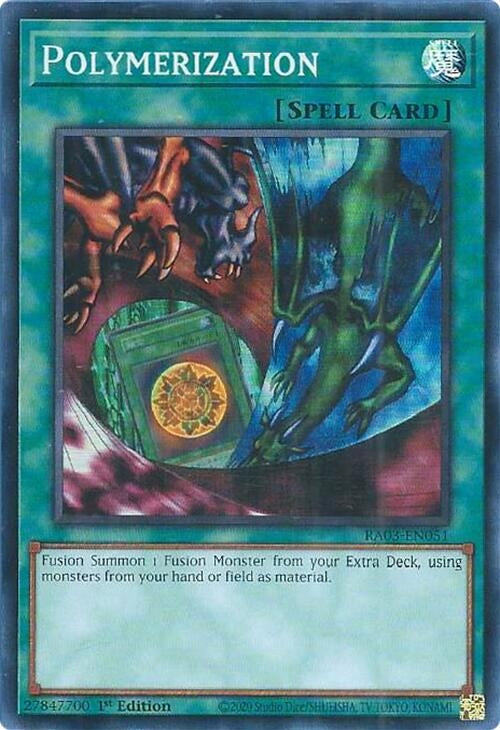 Image for Polymerization (A) (Alternate Art) (Quarter Century Bonanza) (RA03-EN051) - YuGiOh