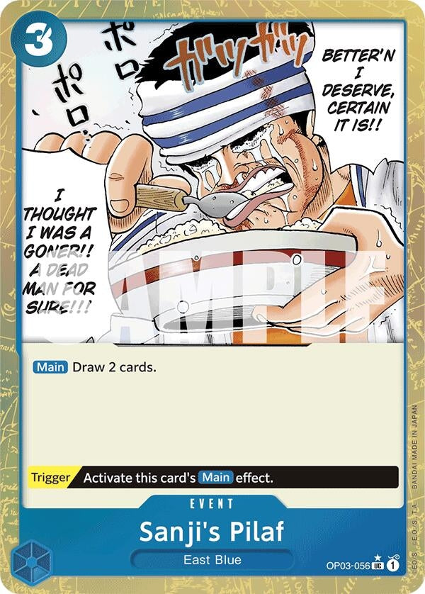 Image for Sanji's Pilaf (Textured Foil) (Premium Booster -The Best-) (OP03-056) - One Piece Card Game