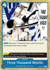 Image for Three Thousand Worlds (Textured Foil) (Premium Booster -The Best-) (OP03-057) - One Piece Card Game
