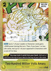 Image for Two-Hundred Million Volts Amaru (Textured Foil) (Premium Booster -The Best-) (OP05-115) - One Piece Card Game