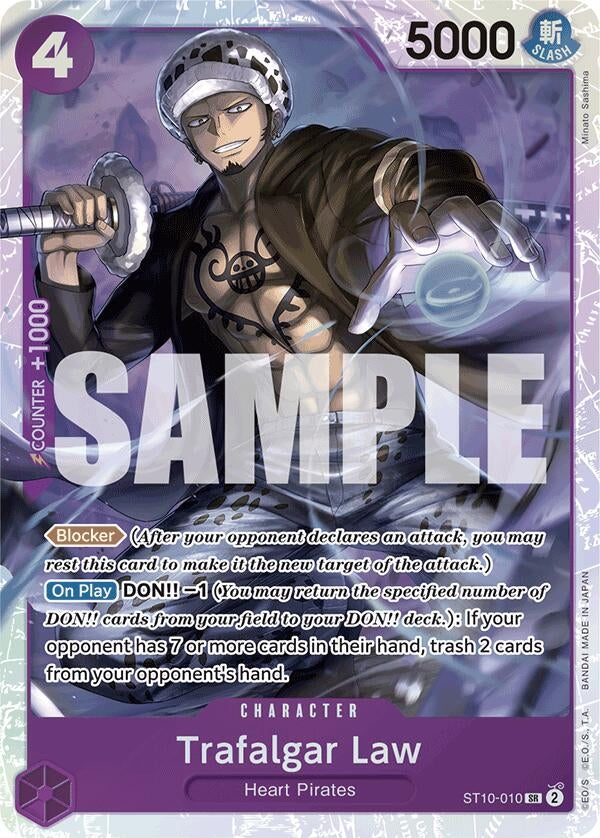 Image for Trafalgar Law (ST10-010) (Reprint) (Premium Booster -The Best-) (ST10-010) - One Piece Card Game