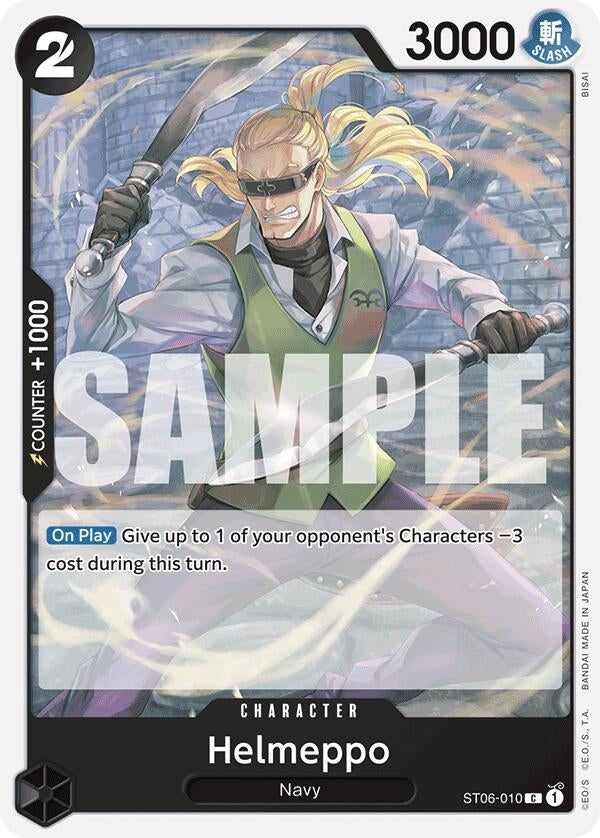 Image for Helmeppo (Reprint) (Premium Booster -The Best-) (ST06-010) - One Piece Card Game