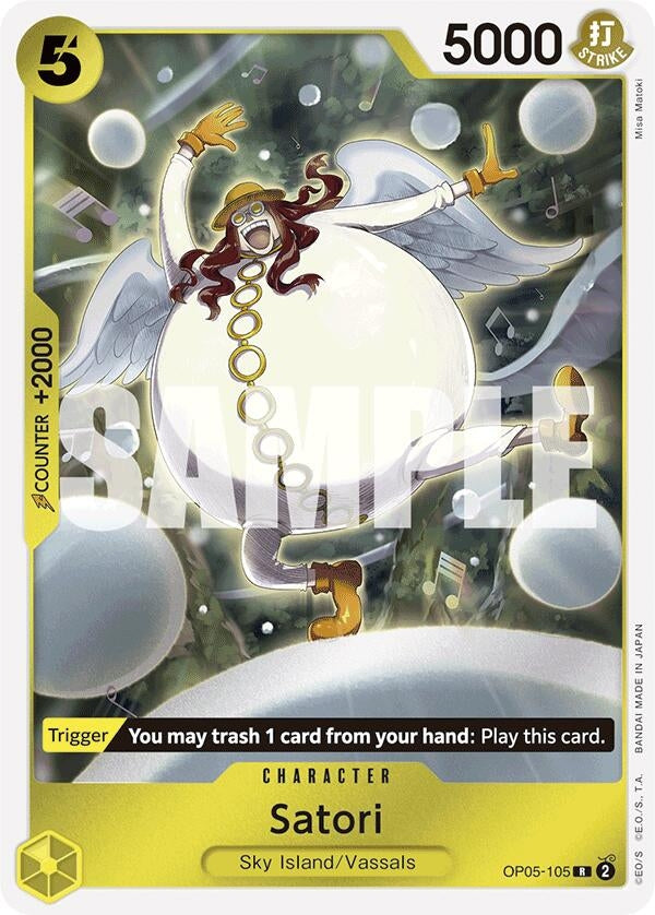 Image for Satori (Reprint) (Premium Booster -The Best-) (OP05-105) - One Piece Card Game