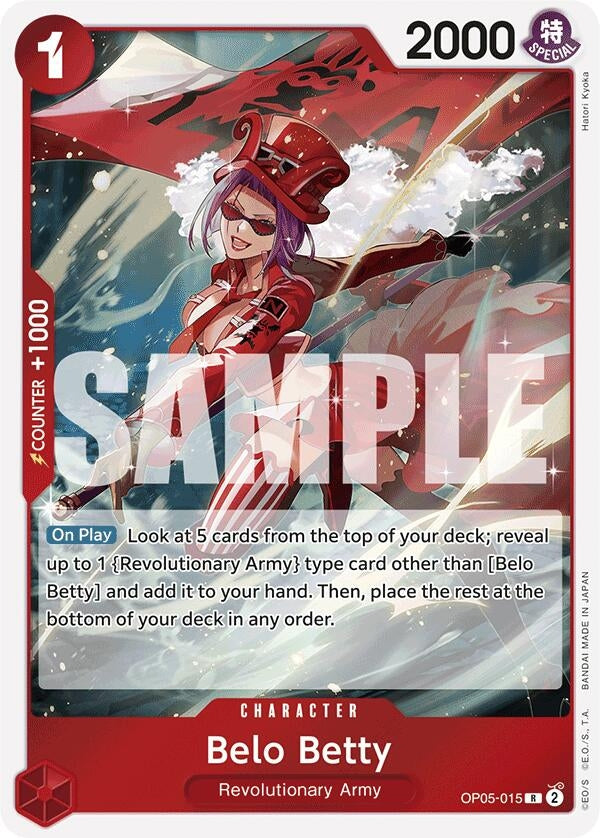Image for Belo Betty (OP05-015) (Reprint) (Premium Booster -The Best-) (OP05-015) - One Piece Card Game