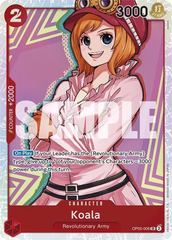 Image for Koala (Reprint) (Premium Booster -The Best-) (OP05-006) - One Piece Card Game