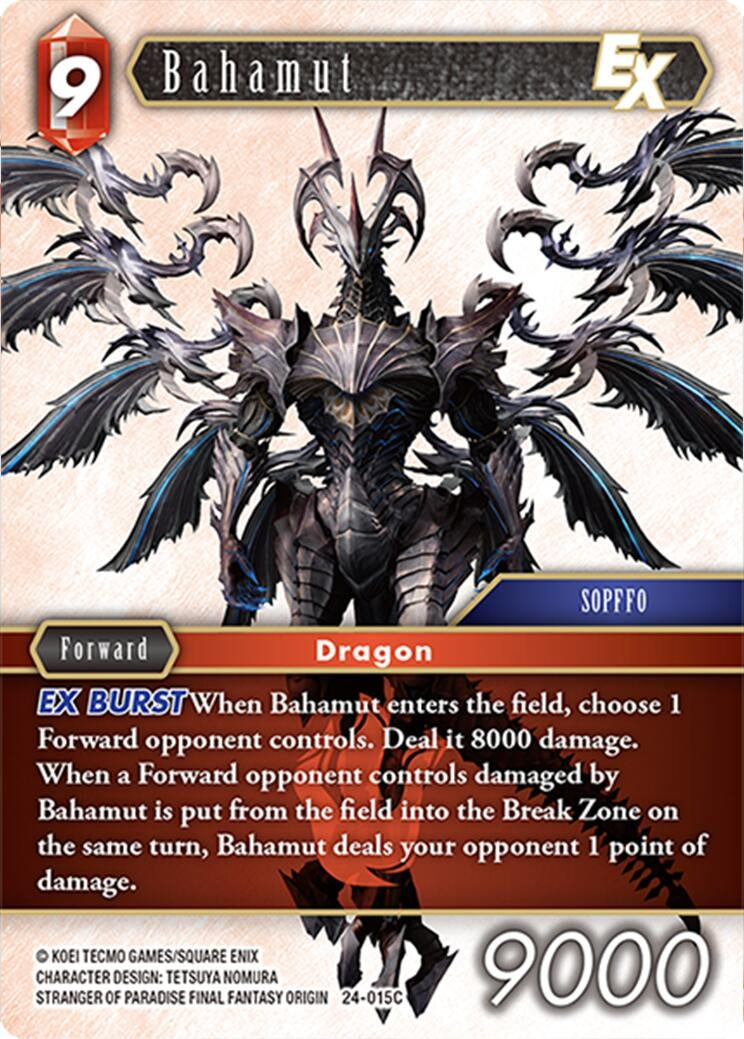 Image for Bahamut (24-015C) (Hidden Legends) (24-015C) - Final Fantasy TCG