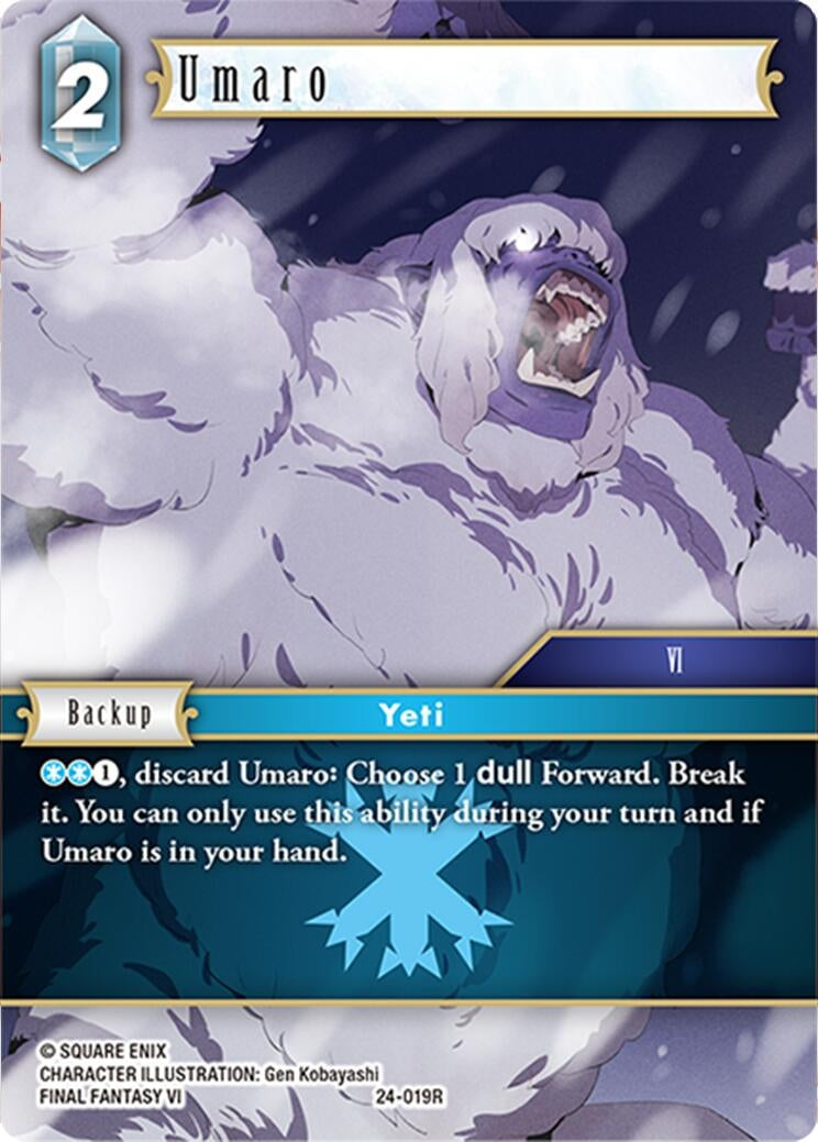 Image for Umaro (Hidden Legends) (24-019R) - Final Fantasy TCG
