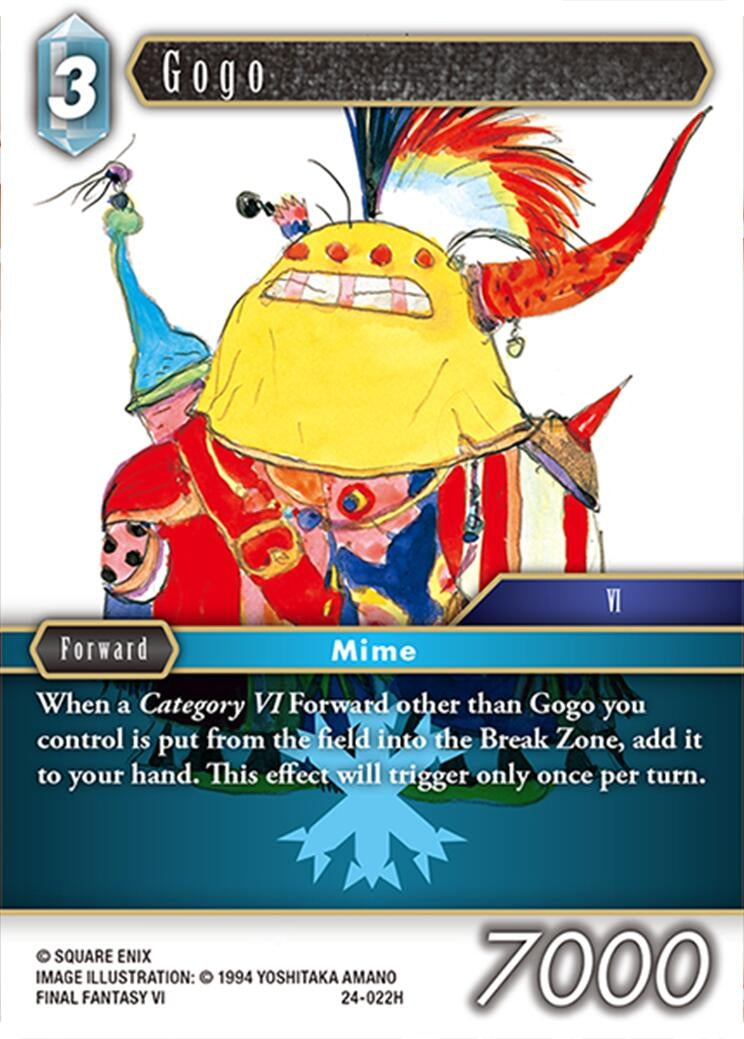 Image for Gogo (Hidden Legends) (24-022H) - Final Fantasy TCG