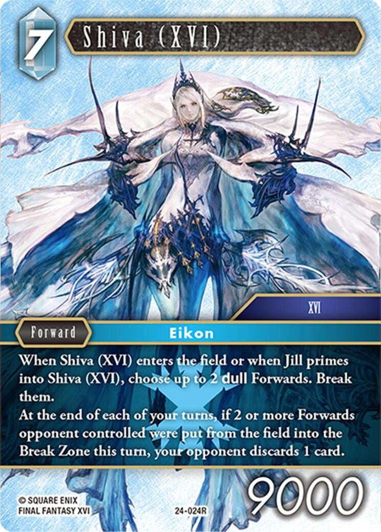 Image for Shiva (XVI) (Hidden Legends) (24-024R) - Final Fantasy TCG