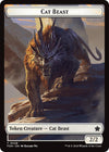 Image for Cat Beast // Dragon (0017) Double-Sided Token (Foundations) (28 // 17) - Magic: The Gathering