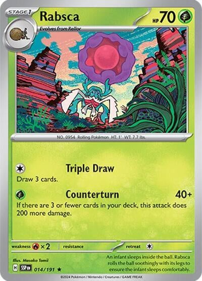 Image for Rabsca (Deck Exclusives) (014/191) - Pokemon