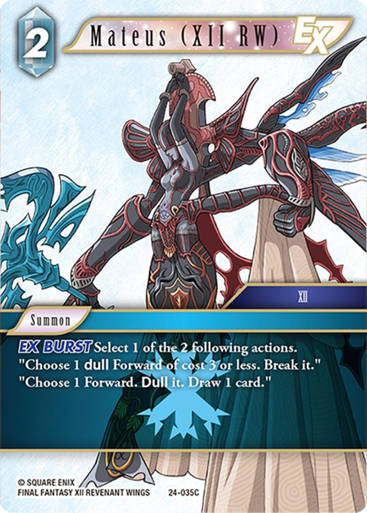 Image for Mateus (XII RW) (Hidden Legends) (24-035C) - Final Fantasy TCG