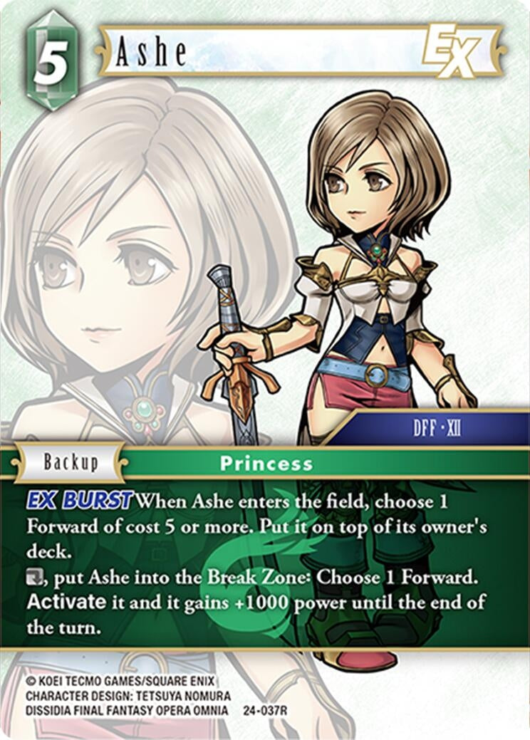 Image for Ashe (Hidden Legends) (24-037R) - Final Fantasy TCG