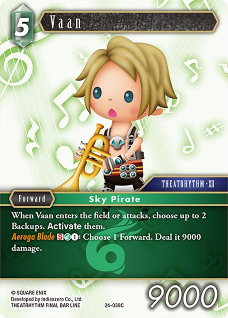 Image for Vaan (Hidden Legends) (24-039C) - Final Fantasy TCG